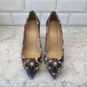 *RARE* J. Crew Elsie Embellished Pumps Size 6.5